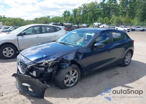 2014 Mazda Mazda3 I Sport из США, поврежденный, VIN JM1BM1K72E1182721